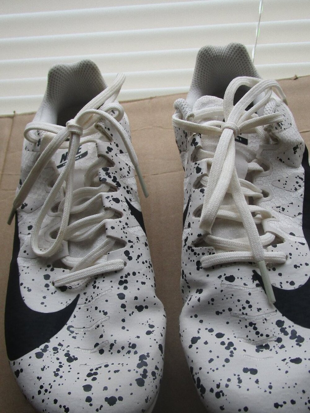 Nike Racing Zoom Rival S 9 Paint Splatter Shoes Men's 11 Sprint Track 907564-002